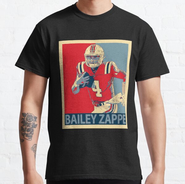 Bailey Zappe jersey Poster for Sale by Alvistowne