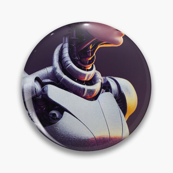 Item preview, Portrait of Futuristic Robot Girl designed and sold by Dreaming Pixels.