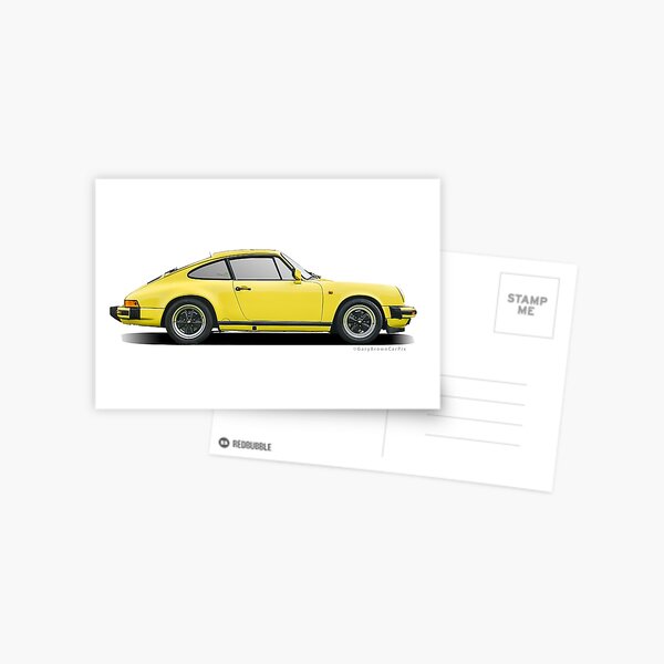 Cartes Postales Sur Le Theme Porsche Redbubble