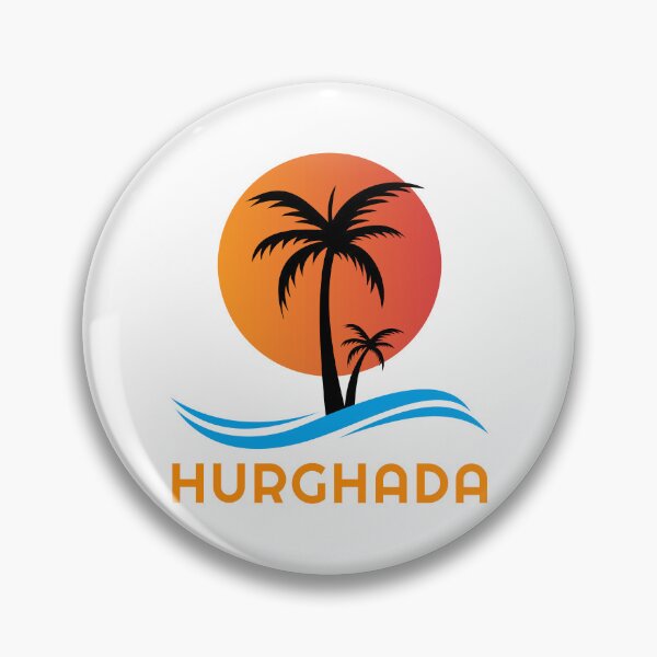 Item preview, Hurghada Egypt Sunset Palm Trees And Blue Sea Waves designed and sold by EgyptConnection.