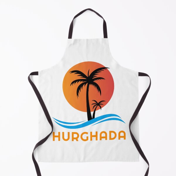 Item preview, Hurghada Egypt Sunset Palm Trees And Blue Sea Waves designed and sold by EgyptConnection.