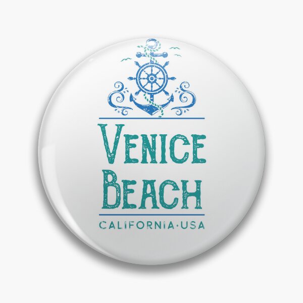 Item preview, Venice Beach California Vintage Nautical Design designed and sold by Futurebeachbum.