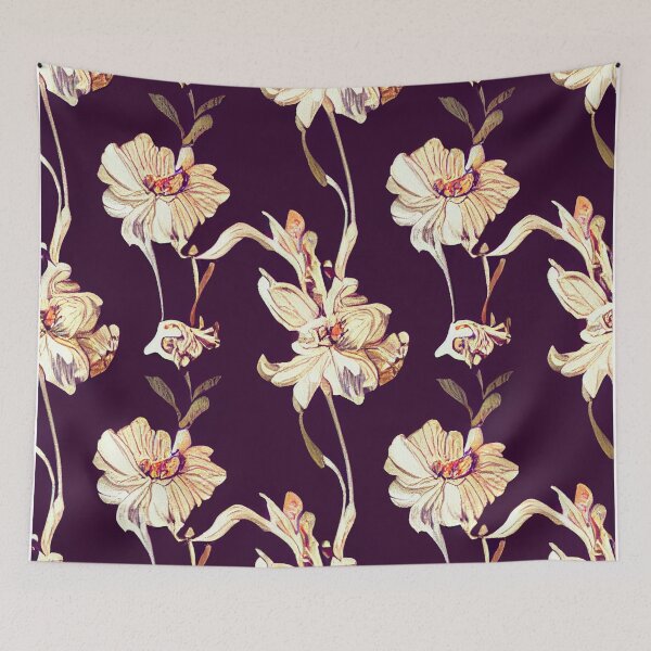 Item preview, floral seamless pattern designed and sold by seelya83.