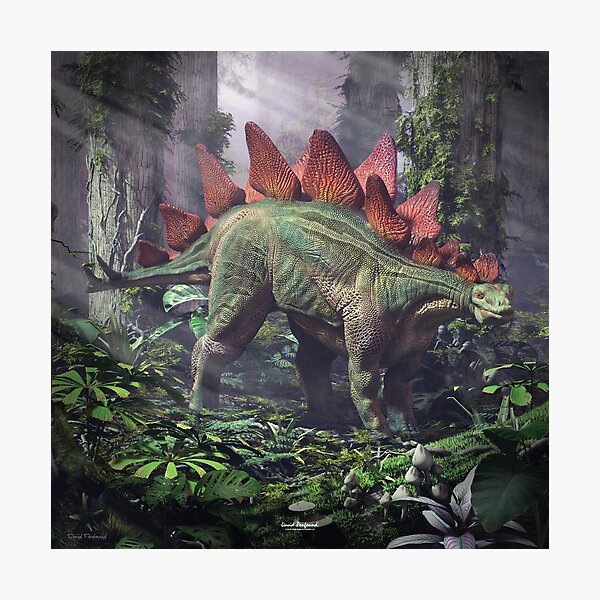 Artikel-Vorschau von Stegosaurus, designt und verkauft von DavidPenfound.
