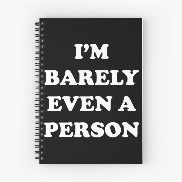 Item preview, I'm Barely Even A Person designed and sold by PapaBujuGaming.