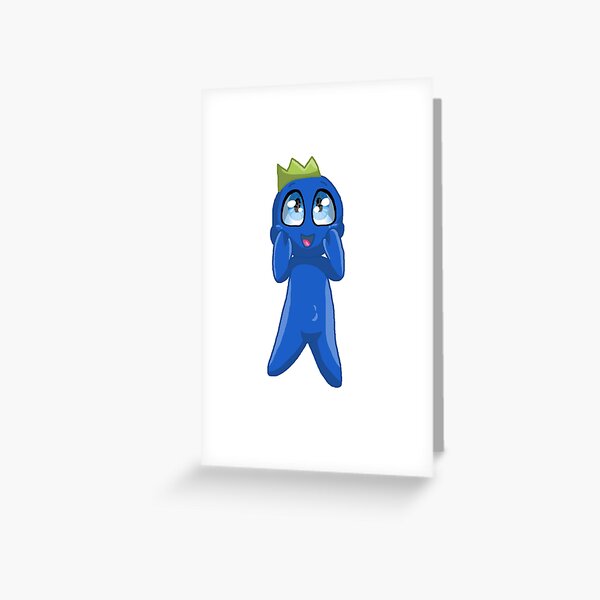 Chibi Green (Rainbow Friends) | Greeting Card