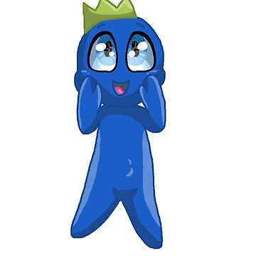 Blue (rainbow friends) by thawbunny26 on DeviantArt