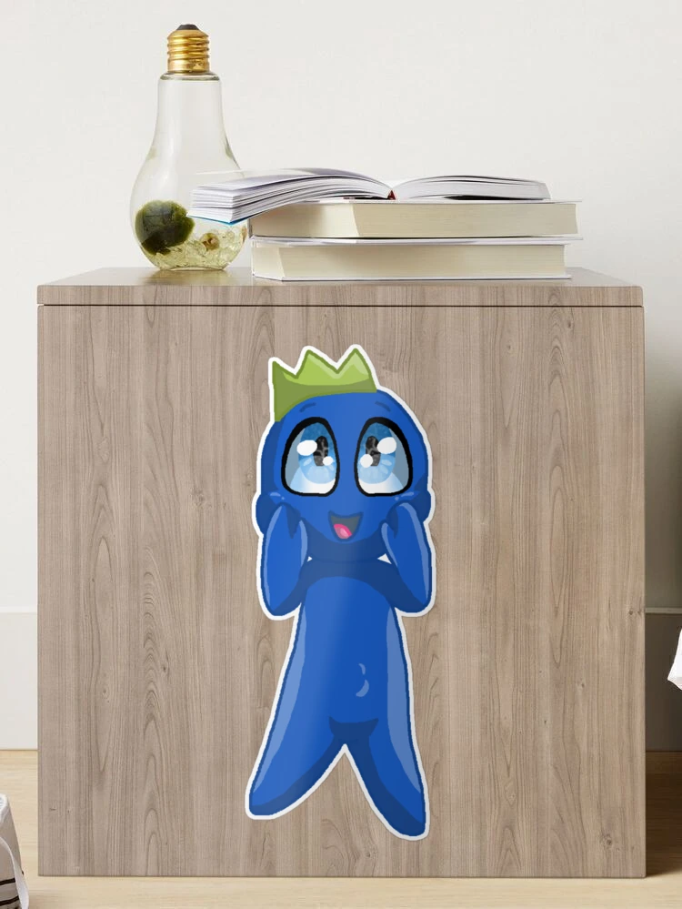 Chibi Blue by Rainbow friends Media free printing