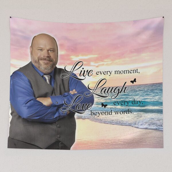 Item preview, Bertram Winkle's Mantra Live Laugh Love WinNisra Eidni designed and sold by Kedungcino.