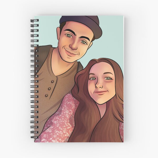 Item preview, Couple Commissioned Artwork designed and sold by Kyna Arts.