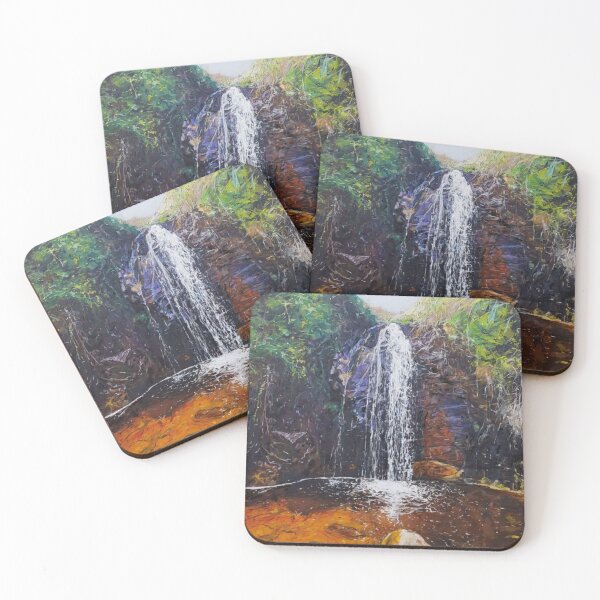 Item preview, Waterfall Serenity designed and sold by ChristineDavisArt.