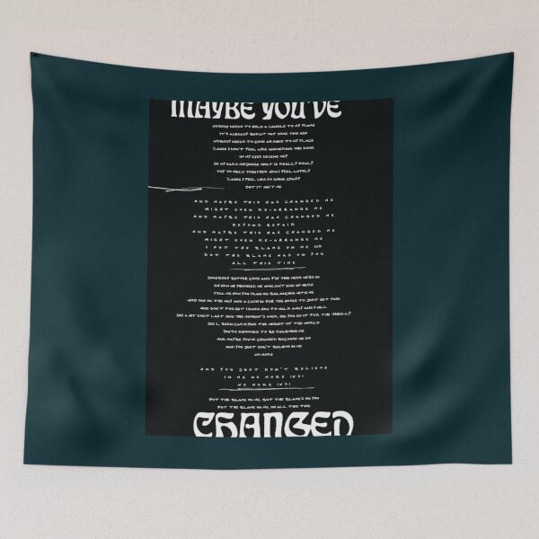 Item preview, MAYBE YOU_VE CHANGED - Tash sultana lyrics bEST SELLER Premium  designed and sold by 222ainlac.