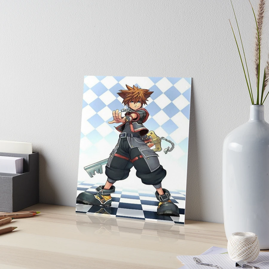 Kingdom hearts Sora Art Board Print for Sale by skydesigns