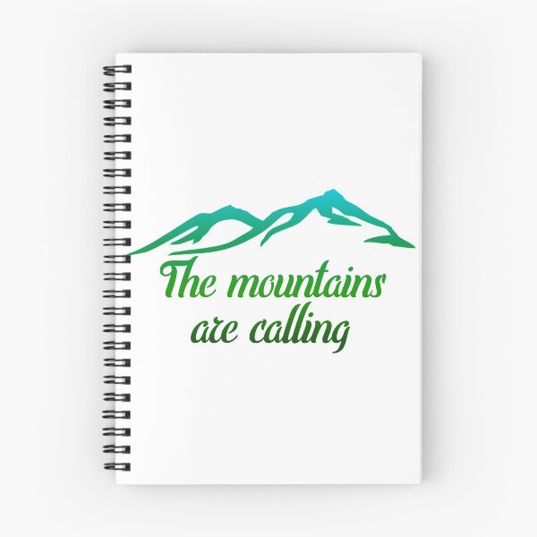 Item preview, The Mountains Are Calling designed and sold by tjbrock2.