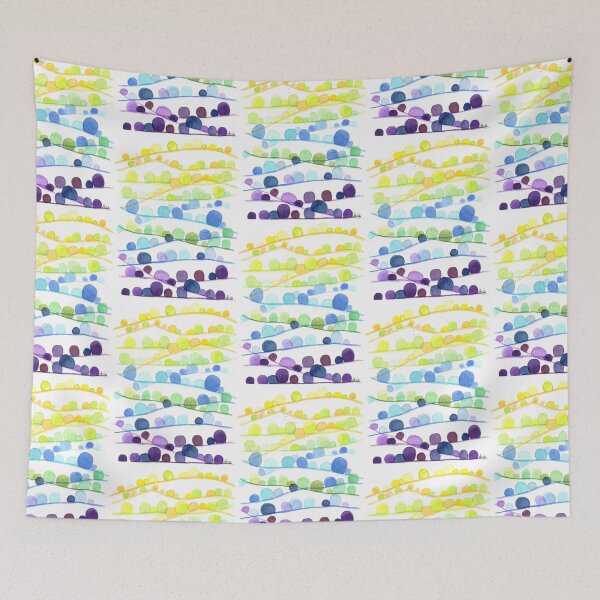 Item preview, Rainbow Rolling Hills designed and sold by SunnyPainter.