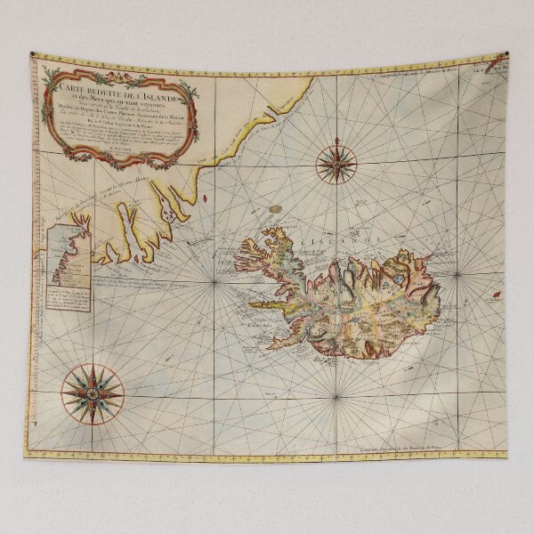 Item preview, Old Map Island designed and sold by monamooon.