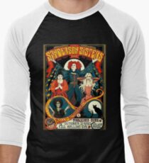 Sanderson Sisters Tour Poster T-Shirt Men's Baseball ¾ T-Shirt
