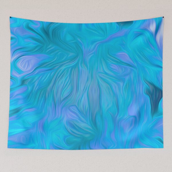 Item preview, Maple Tree in Turquoise and Azure designed and sold by fatenanwar.