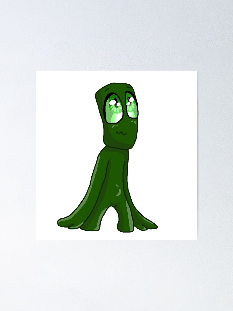 Green from Roblox Rainbow Friends Postcard for Sale by NationArts