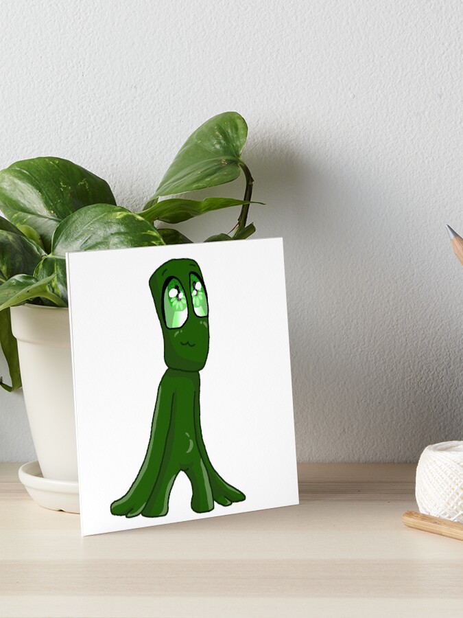 Chibi Green (Rainbow Friends) | Greeting Card