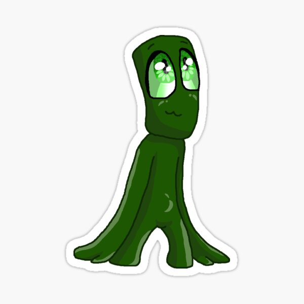 Green Rainbow Friends Sticker - Green Rainbow Friends - Discover & Share  GIFs