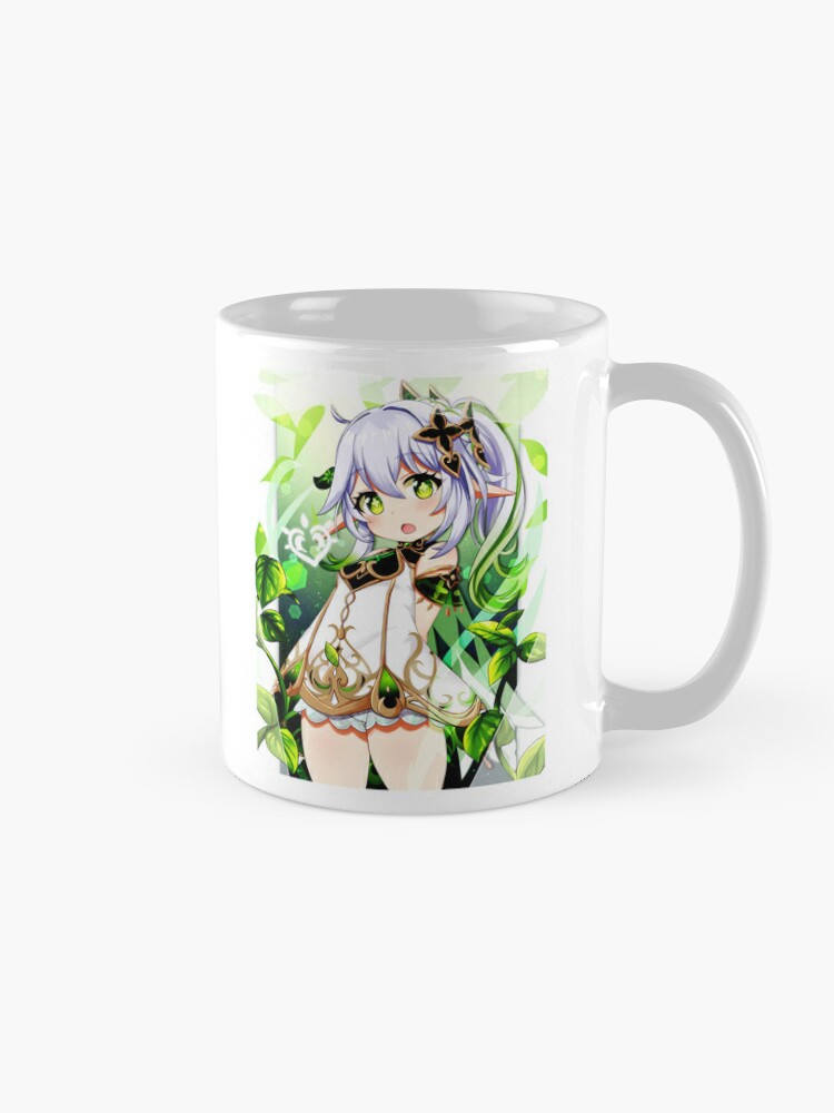 Nahida Genshin Impact Ceramic Anime Mug, Coffee Tea Cup Female