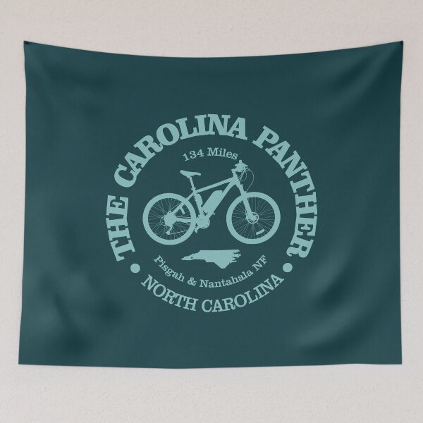 Item preview, Carolina Panther Trail (cycling) designed and sold by curranmorgan.