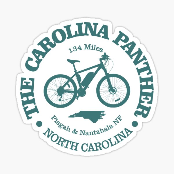 Item preview, Carolina Panther Trail (cycling) designed and sold by curranmorgan.