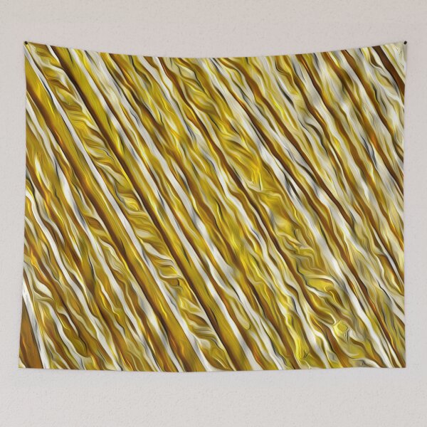 Item preview, Textured Golden Stripes designed and sold by fatenanwar.