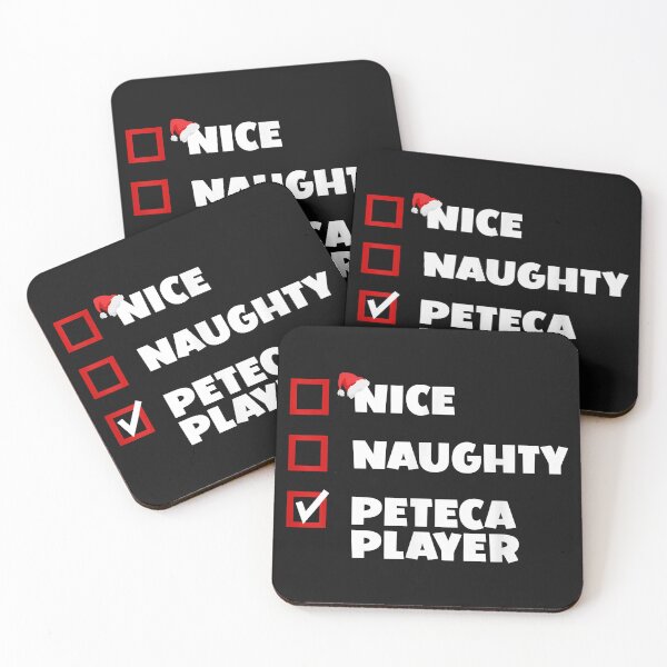 Item preview, Funny Christmas Nice Naughty Peteca Player Xmas Joke designed and sold by IsraelCastro.