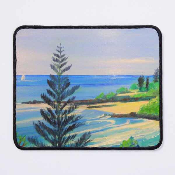 Item preview, Kirra Beach . oil painting designed and sold by ginnymac.