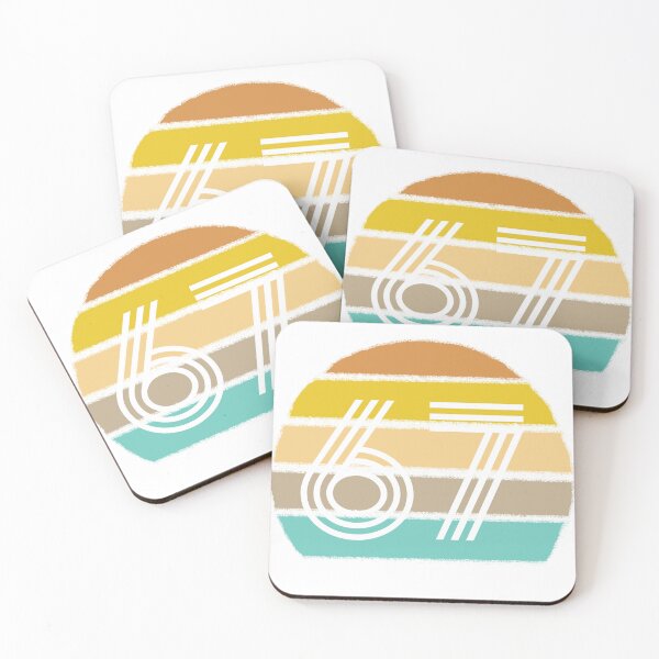 Item preview, Number 67 on Retro Sunset designed and sold by rhombusOnion.