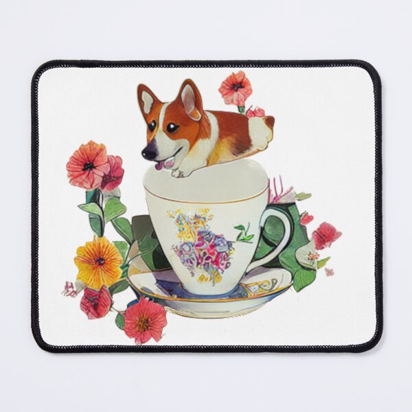 Item preview, Leaping Corgi  designed and sold by Paint-of-Heart.