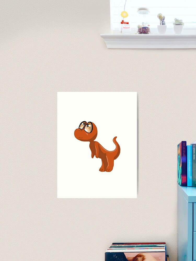 Chibi Orange (Rainbow Friends) | Art Board Print