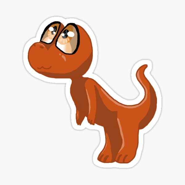 Orange rainbow friends Sticker for Sale by Arsalane13