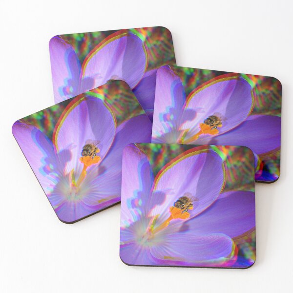 Item preview, Purple Flower Bee  designed and sold by Stonio.