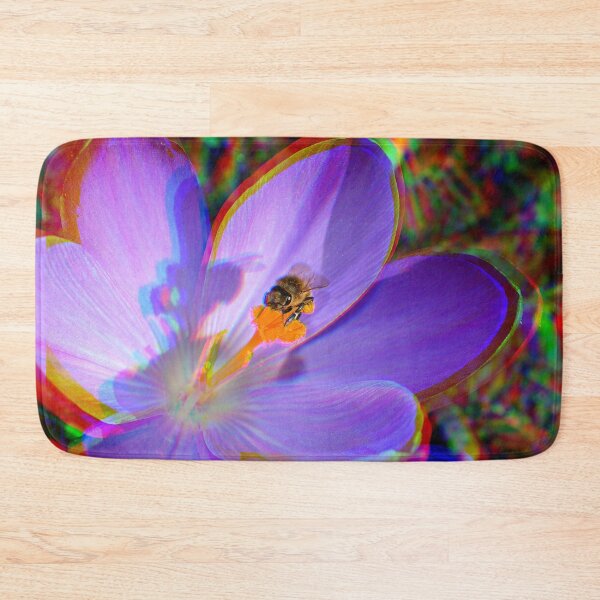 Item preview, Purple Flower Bee  designed and sold by Stonio.