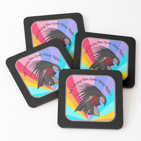 Item preview, Goth Parrot designed and sold by Kristi Brooks.