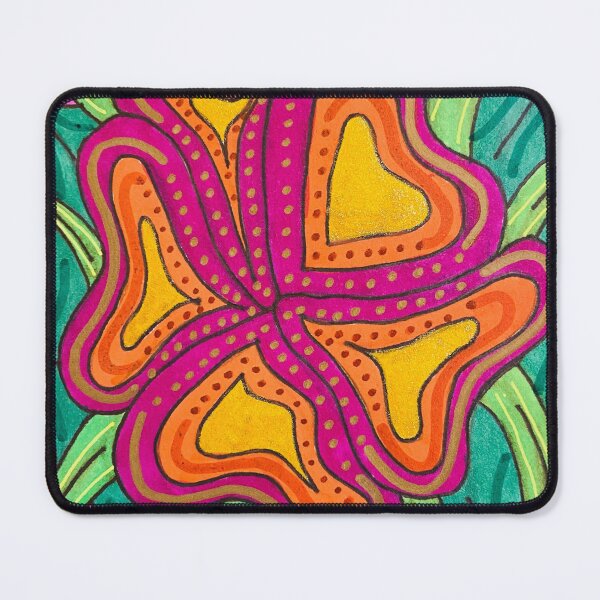 Item preview, Abstract Pink Floral Fireworks designed and sold by artbyalette.