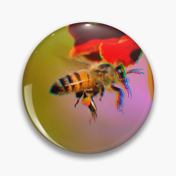Item preview, Red Flower Bee designed and sold by Stonio.