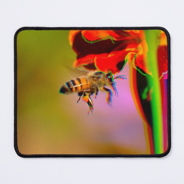 Item preview, Red Flower Bee designed and sold by Stonio.