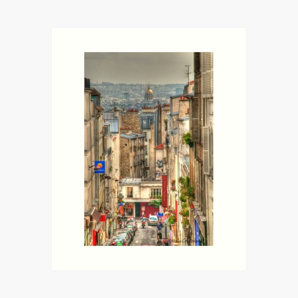 Item preview, Parisian View from Montmartre designed and sold by MaluC.