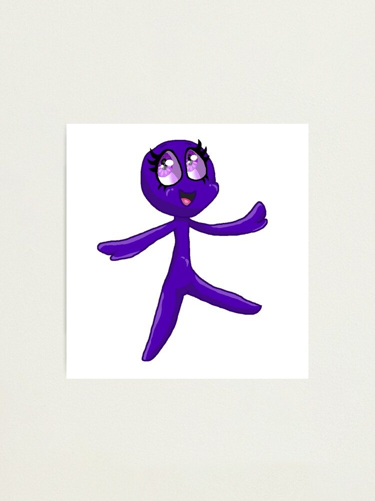 Purple Rainbow Friend | Photographic Print