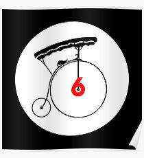 The Prisoner Badge Poster