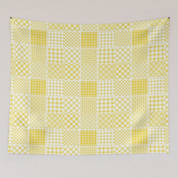 Item preview, Simple Geometric Patterns Yellow designed and sold by Mseabro.