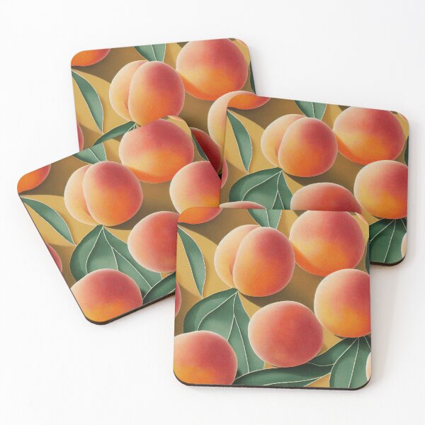 Item preview, Colorful Peach Pattern designed and sold by Dreaming Pixels.