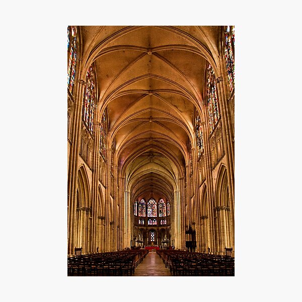 St Pierre et St Paul CathedralTroyes. France Photographic Print