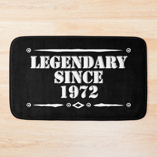 Item preview, Legendary since 1972. 50th birthday gift  designed and sold by Tarun Bisht.