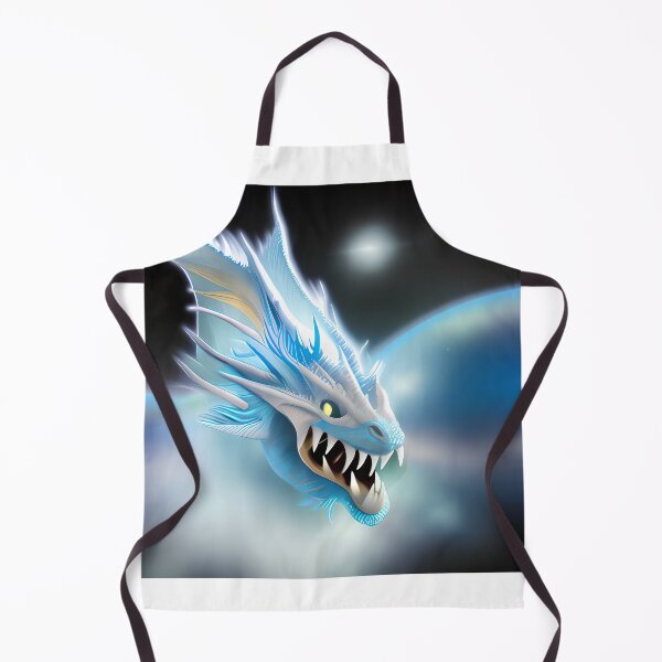 Item preview, Ice Dragon in Outer Space designed and sold by dragynrain.