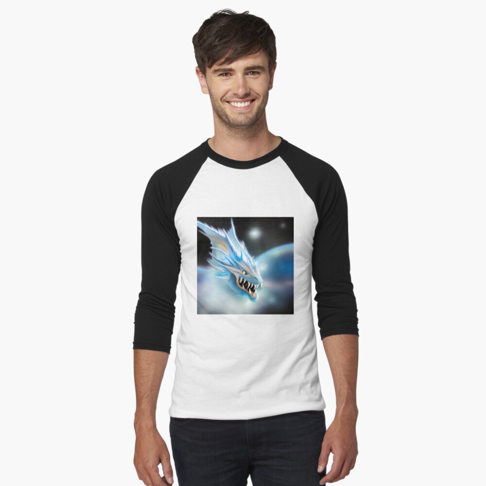 Item preview, Baseball ¾ Sleeve T-Shirt designed and sold by dragynrain.